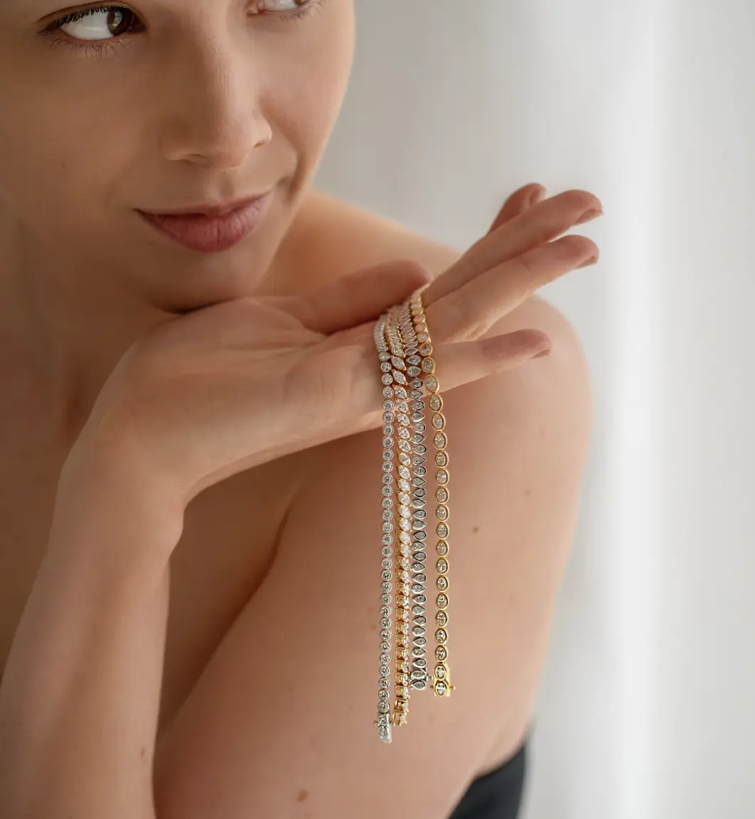The visual concept of the Saint Stone jewellery brand
